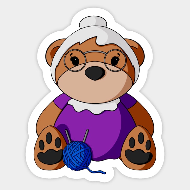 Grandma teddy bear hotsell